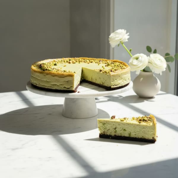 Pistachio Cheesecake — City Cake Company Bratislava