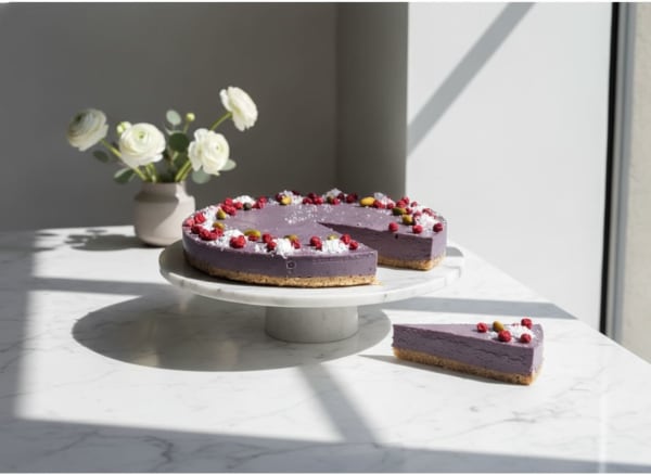 Raw Blackberry Tart with Currants — City Cake Company Bratislava