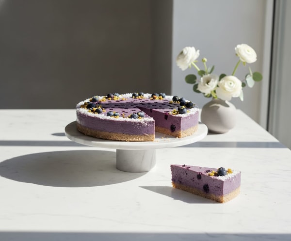 Raw Blueberry Cheesecake — City Cake Company Bratislava