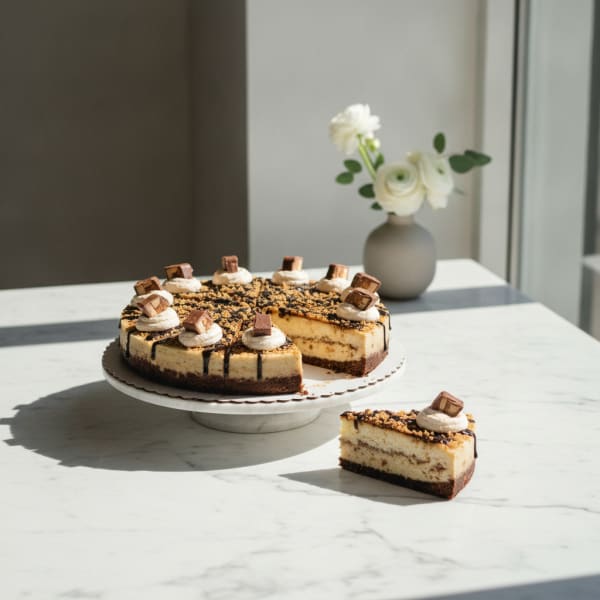 Snickers Cheesecake — City Cake Company Bratislava