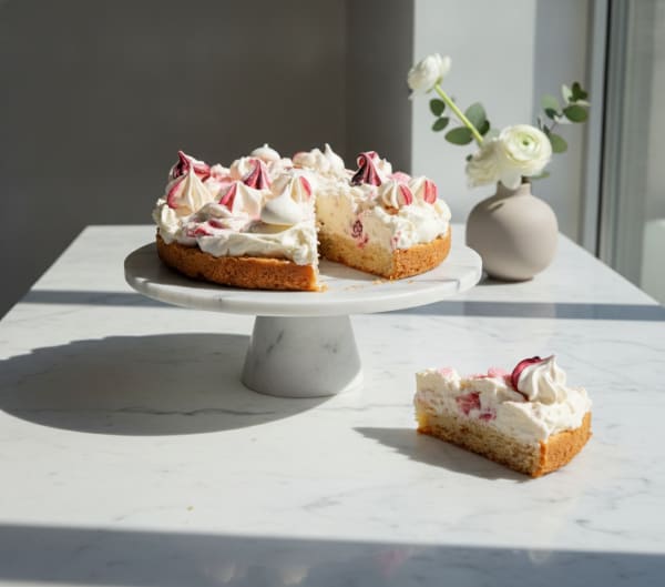 Strawberry Meringue Cake — City Cake Company Bratislava
