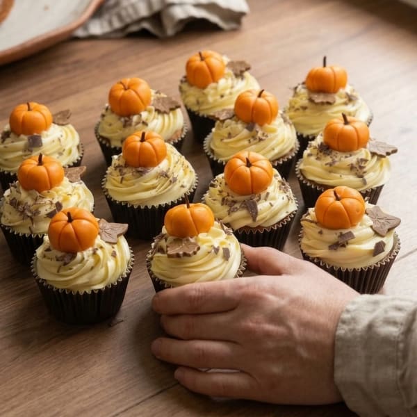 Pumpkin Cupcakes — City Cake Company Bratislava