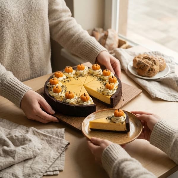 Pumpkin Cheesecake — City Cake Company Bratislava