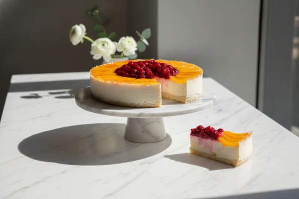 Traditional Curd Cheese and Fruit Cake — City Cake Company Bratislava