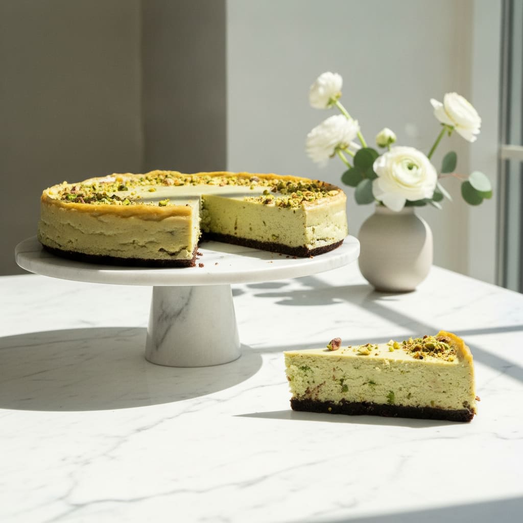Pistáciovo-orieškový soft cake — torta na objednávku Bratislava, City Cake Company