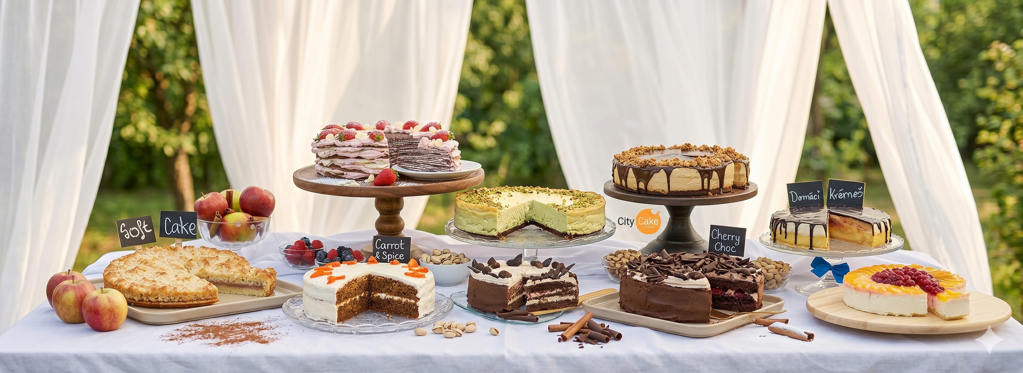 Ponuka pre kaviarne — City Cake Company