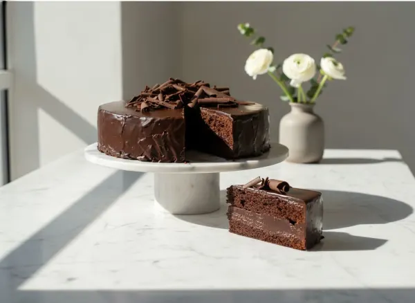 Belgická čokoládová torta