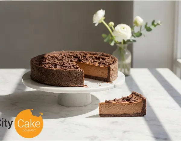 Chocolate cheesecake in the sugar-free version, Bratislava