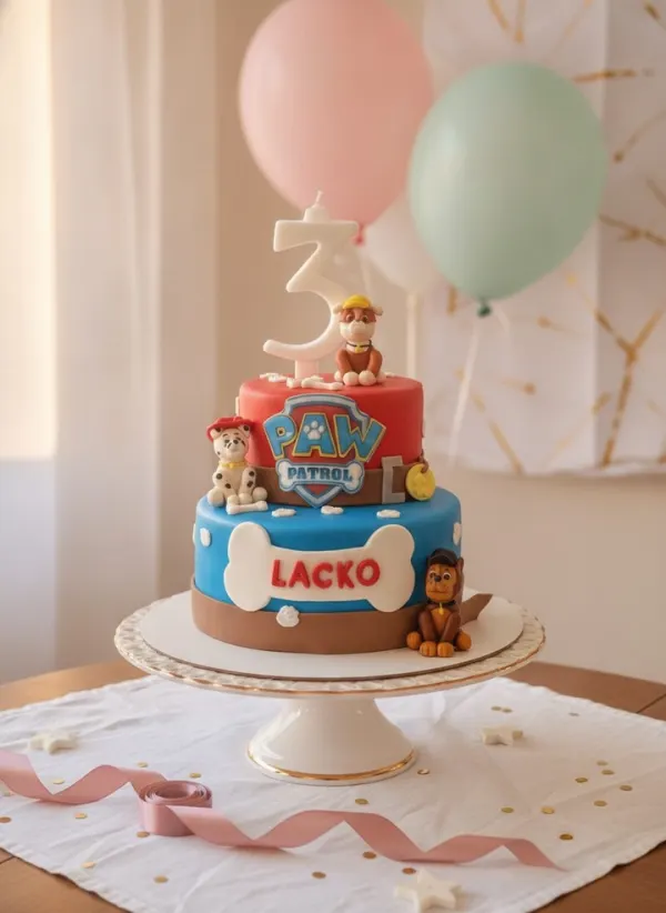 detska torta tlapkova patrola bratislava