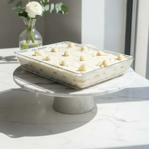 Domáce kokosové tiramisu