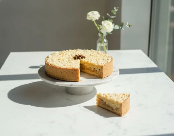 Jablkovo škoricový cheesecake
