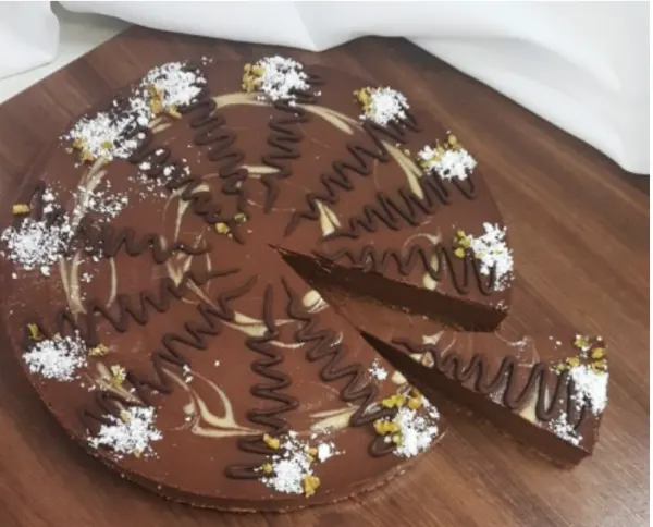 Raw cokoladova torta vegan kaviaren zakusok bratislava