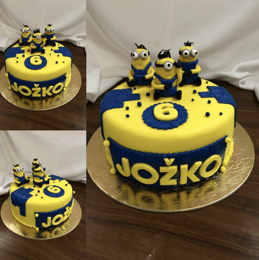 Detska torta chlapcenska mimoni detska torta bratislava