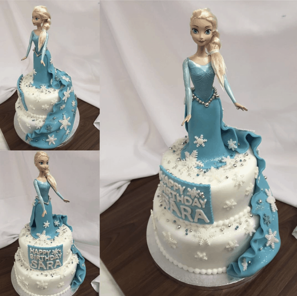 Detska torta elza 3d saty detska torta bratislava