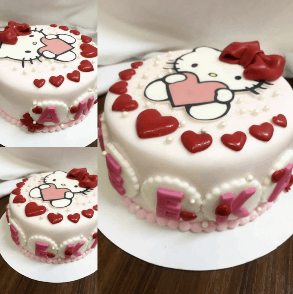 Detska torta hello kitty srdiecka detska torta bratislava