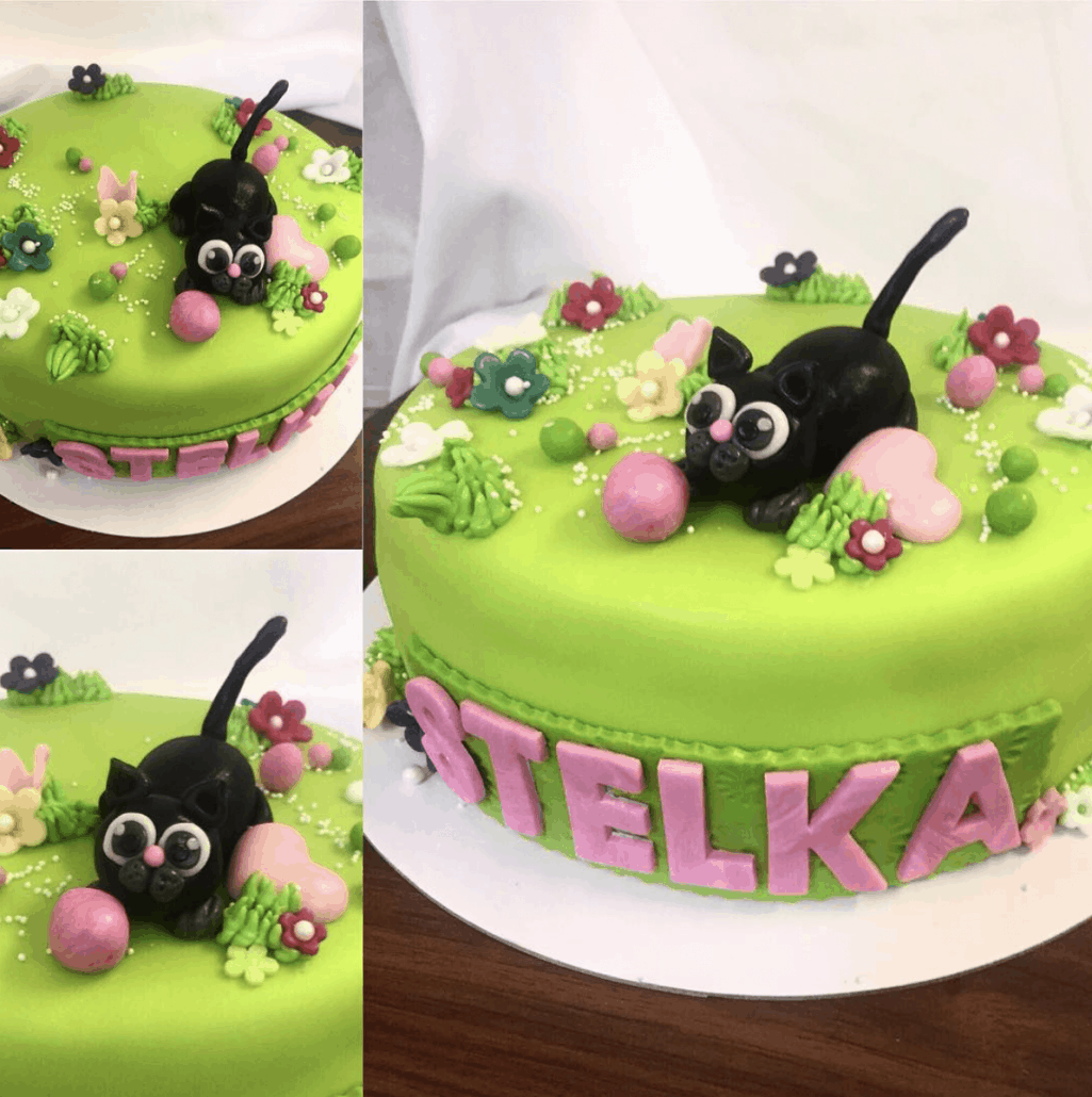 Detska torta maciatko na luke detska torta bratislava