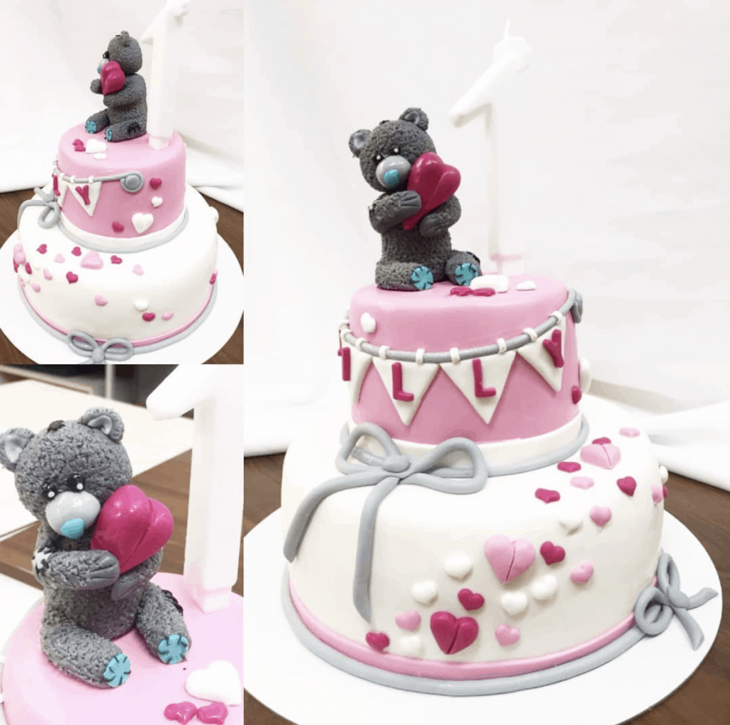 Detska torta macko s laskou detska torta bratislava