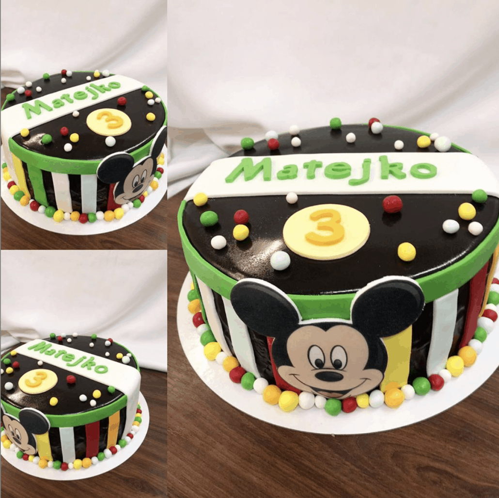 Detska torta mickey detska torta bratislava