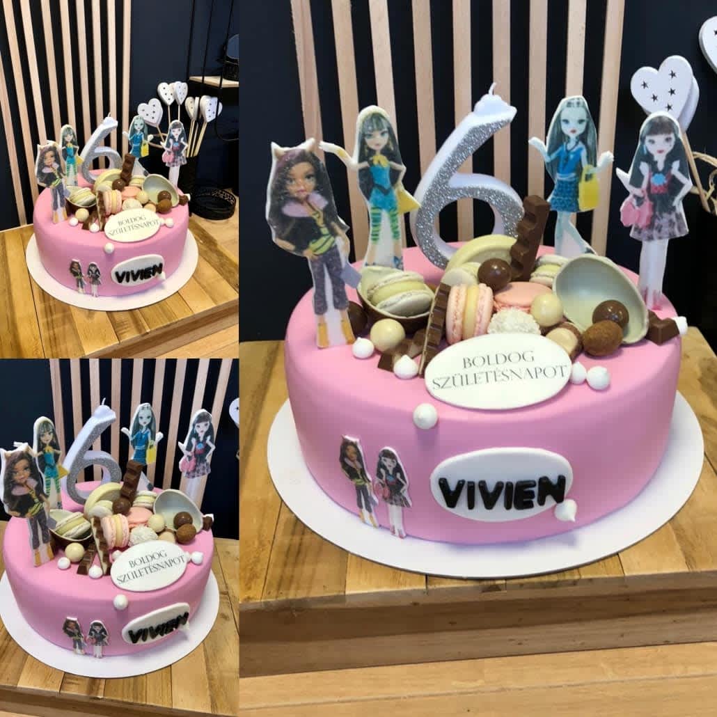 Detska torta monster high detska torta bratislava