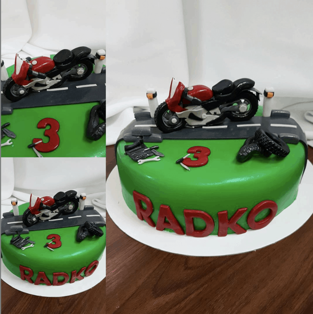 Detska torta motorka detska torta bratislava
