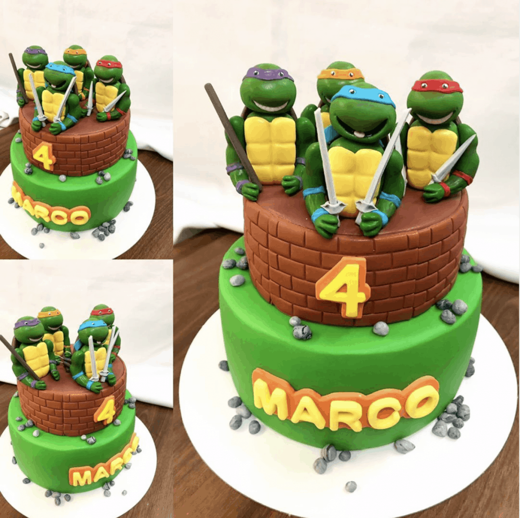 Detska torta ninja korytnacky detska torta bratislava