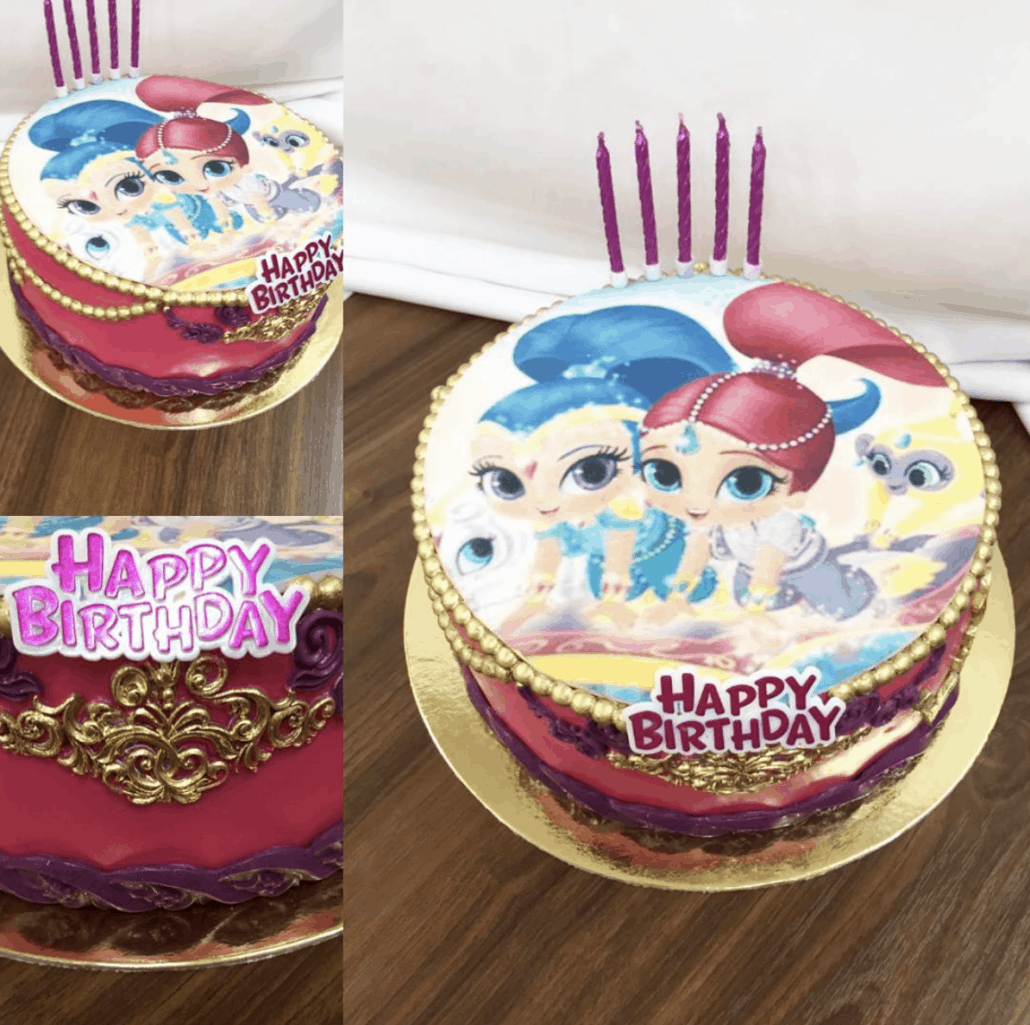 Detska torta shimmer and shine detska torta bratislava