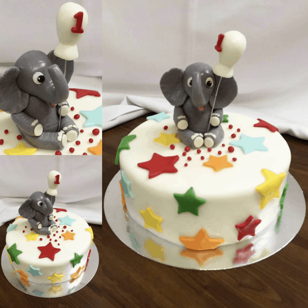 Detska torta slonik s balonom detska torta bratislava