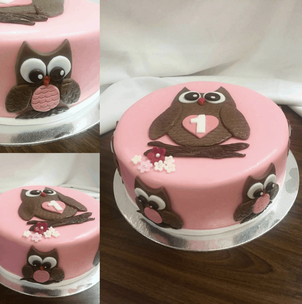 Detska torta sova velka detska torta bratislava