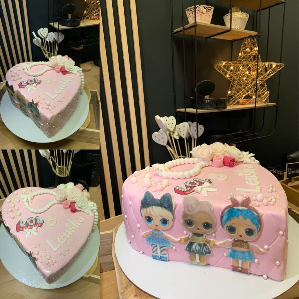 Detska torta srdce lol detska torta bratislava