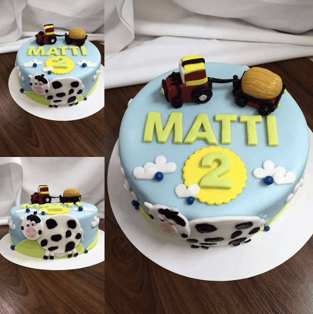 Detska torta traktor s vleckou detska torta bratislava