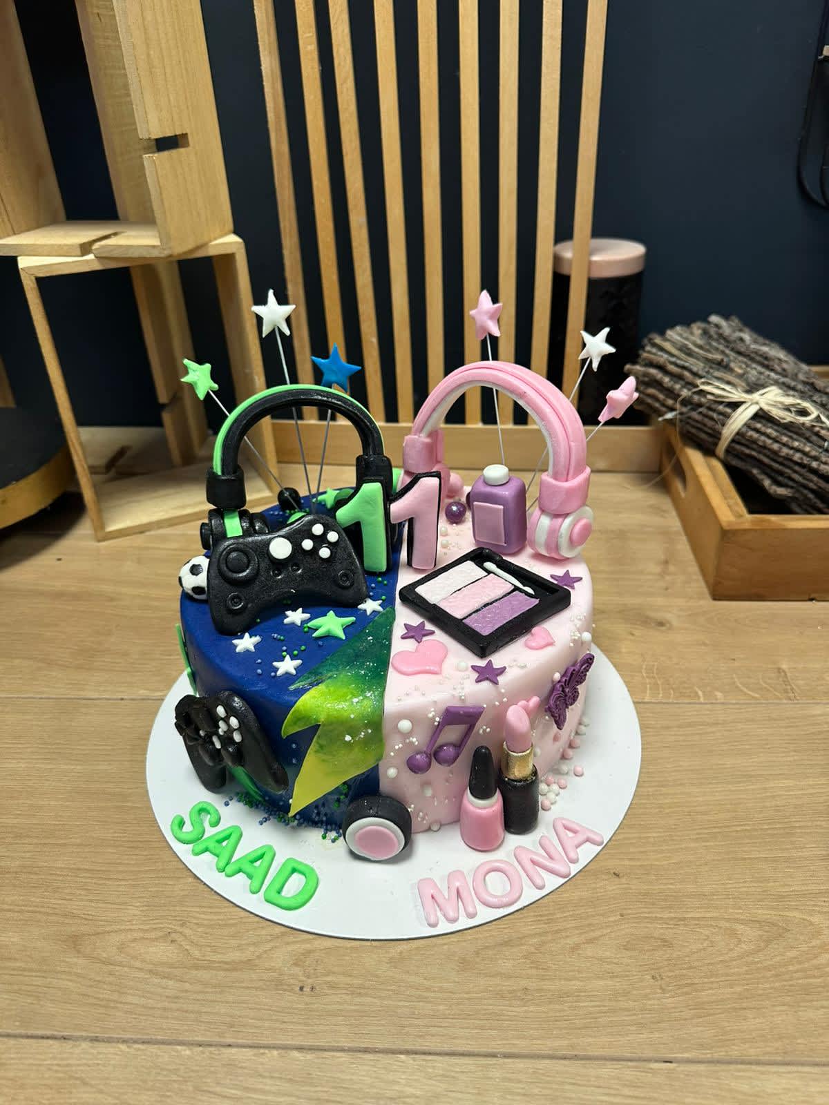 Detska torta xbox a make up detska torta bratislava