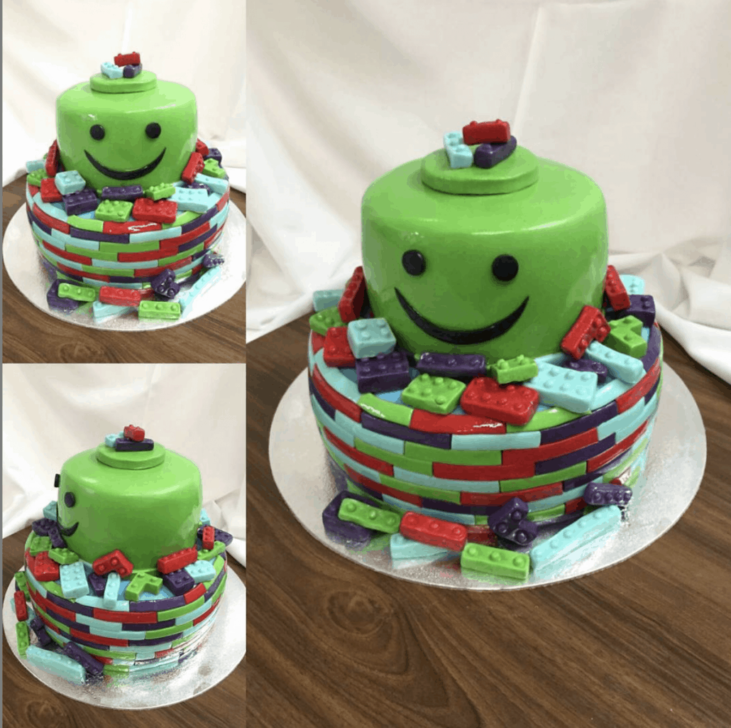Detska torta zelene lego detska torta bratislava