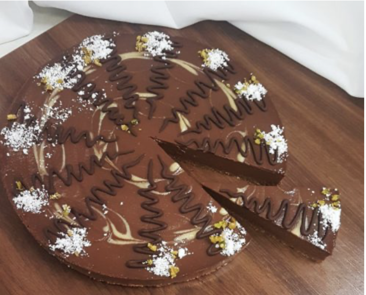 Raw cokoladova torta vegan kaviaren zakusok bratislava