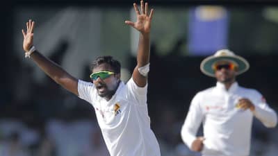 Sri Lanka's Malinda Pushpakumara joins the 1000-wicket club