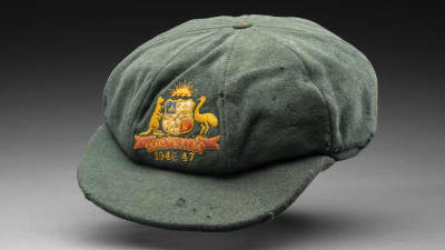 Don Bradman baggy green sold for AU$460,000