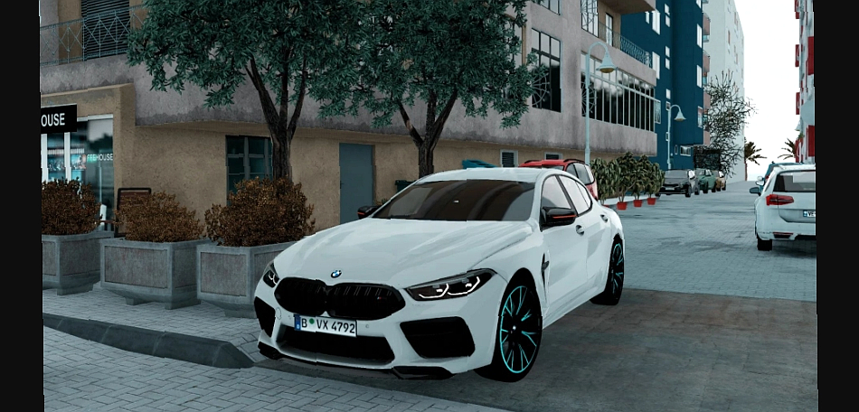 МОД BMW M8 Competition G16 2022 v3.0 ДЛЯ EURO TRUCK SIMULATOR 2