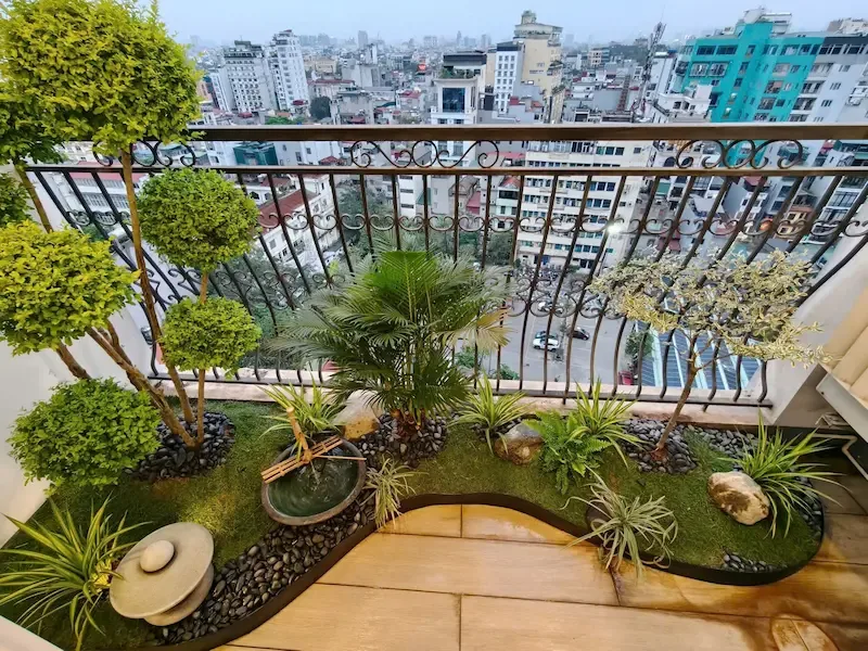 vườn ban công đẹp