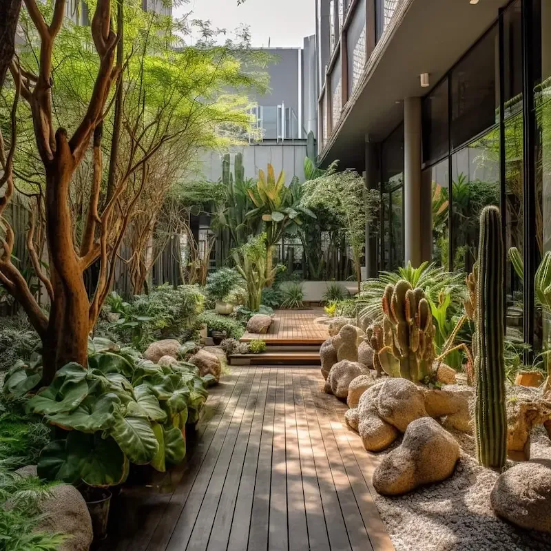 sân vườn hiện đại