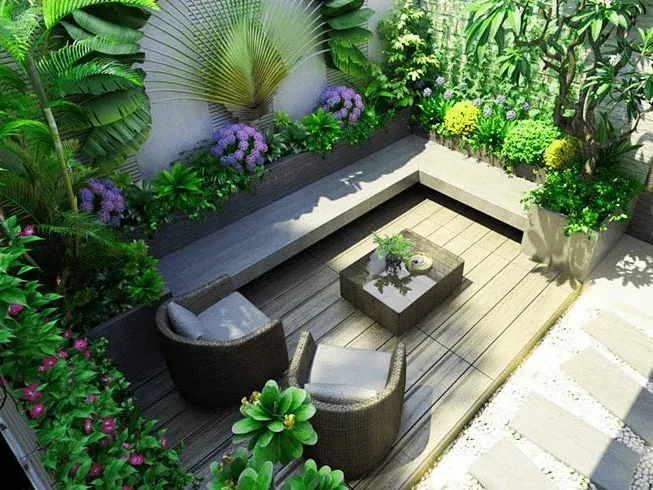 sân vườn ddepj tphcm