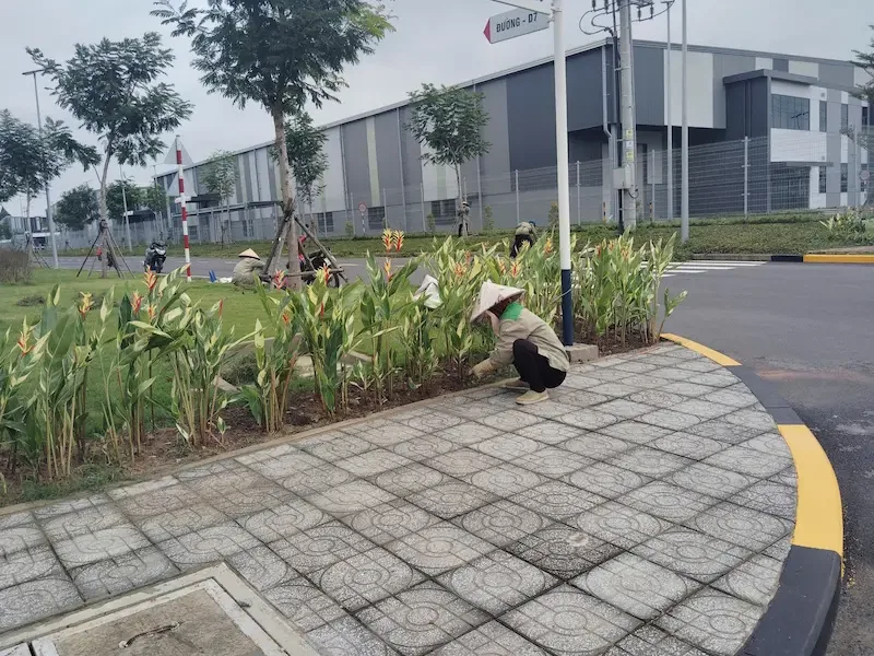 Khu vực nghỉ ngơi công nhân