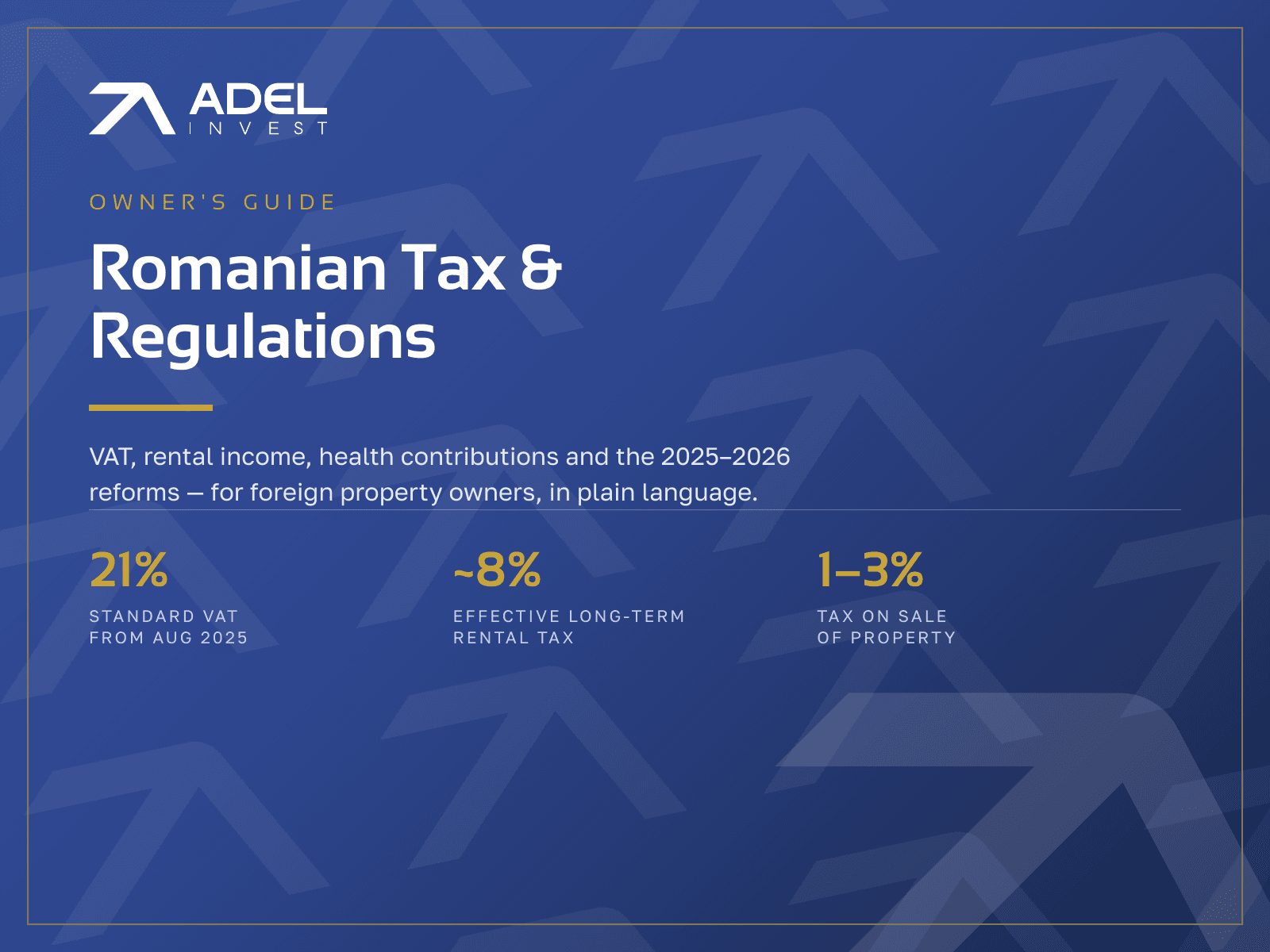 Romanian Tax & Regulations Guide for Property Owners