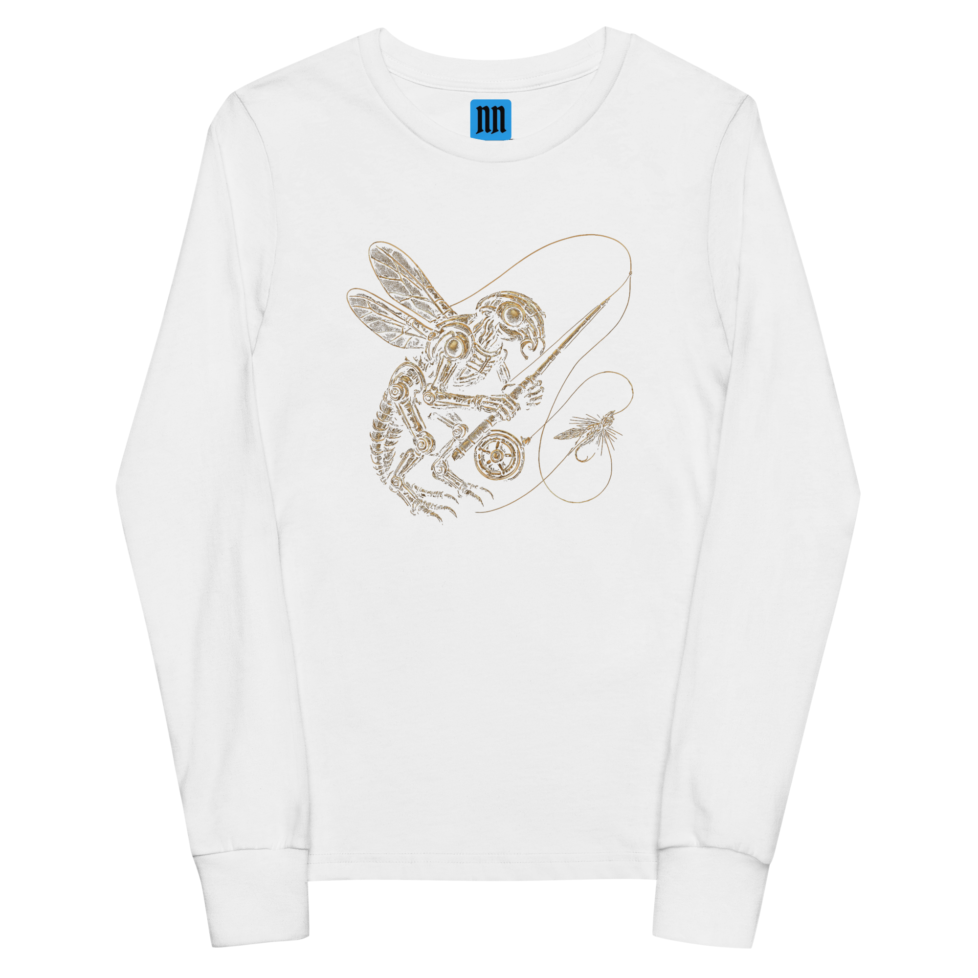 Youth Long Sleeve Shirt - Fly Fishing Fly