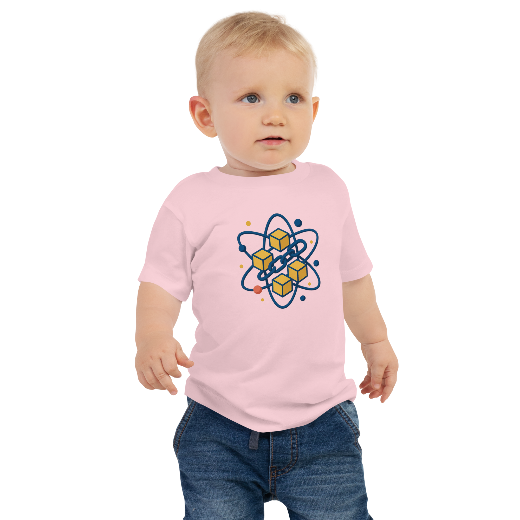 Baby Jersey T Shirt - Block Chain