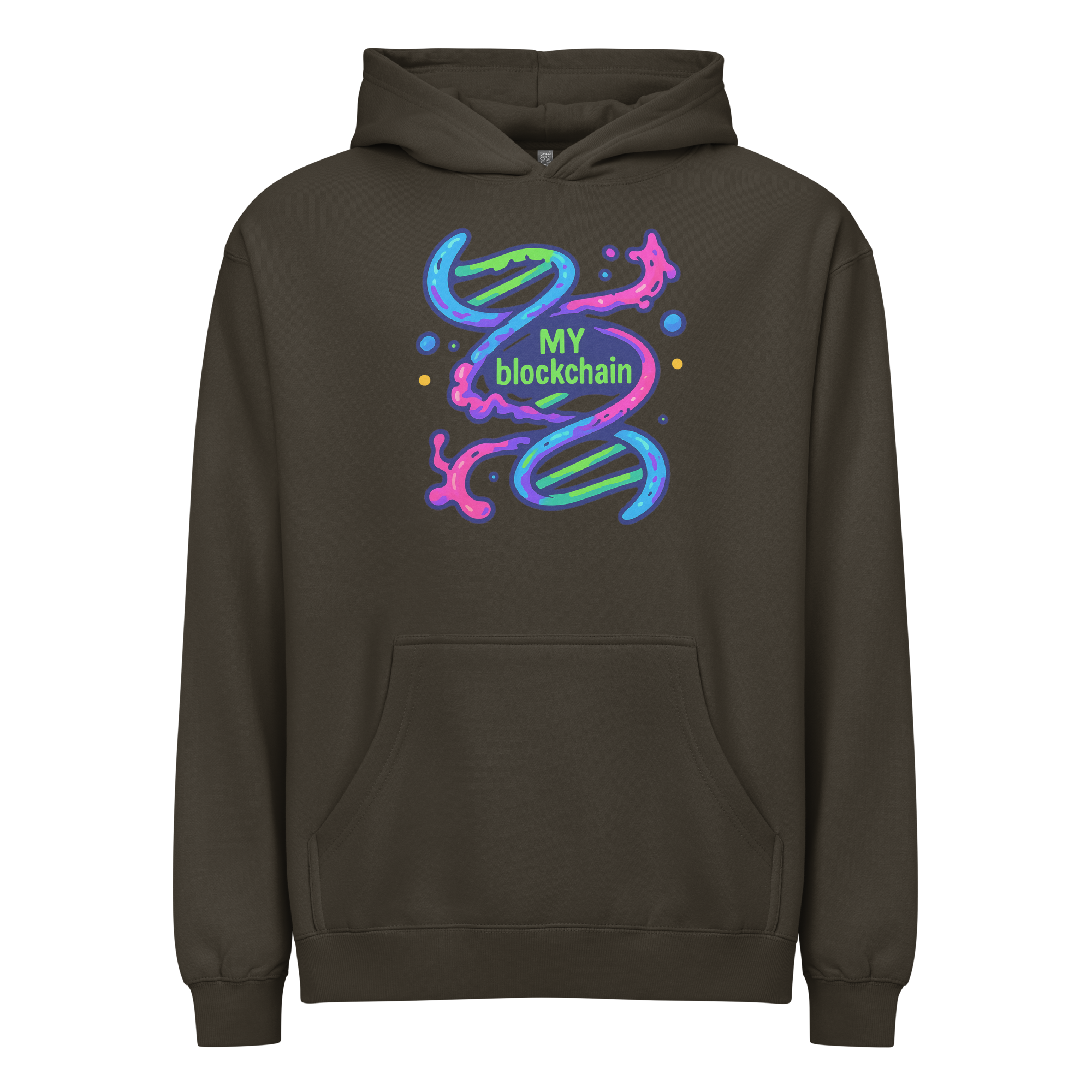 Men’s Box Hoodie | My Blockchain