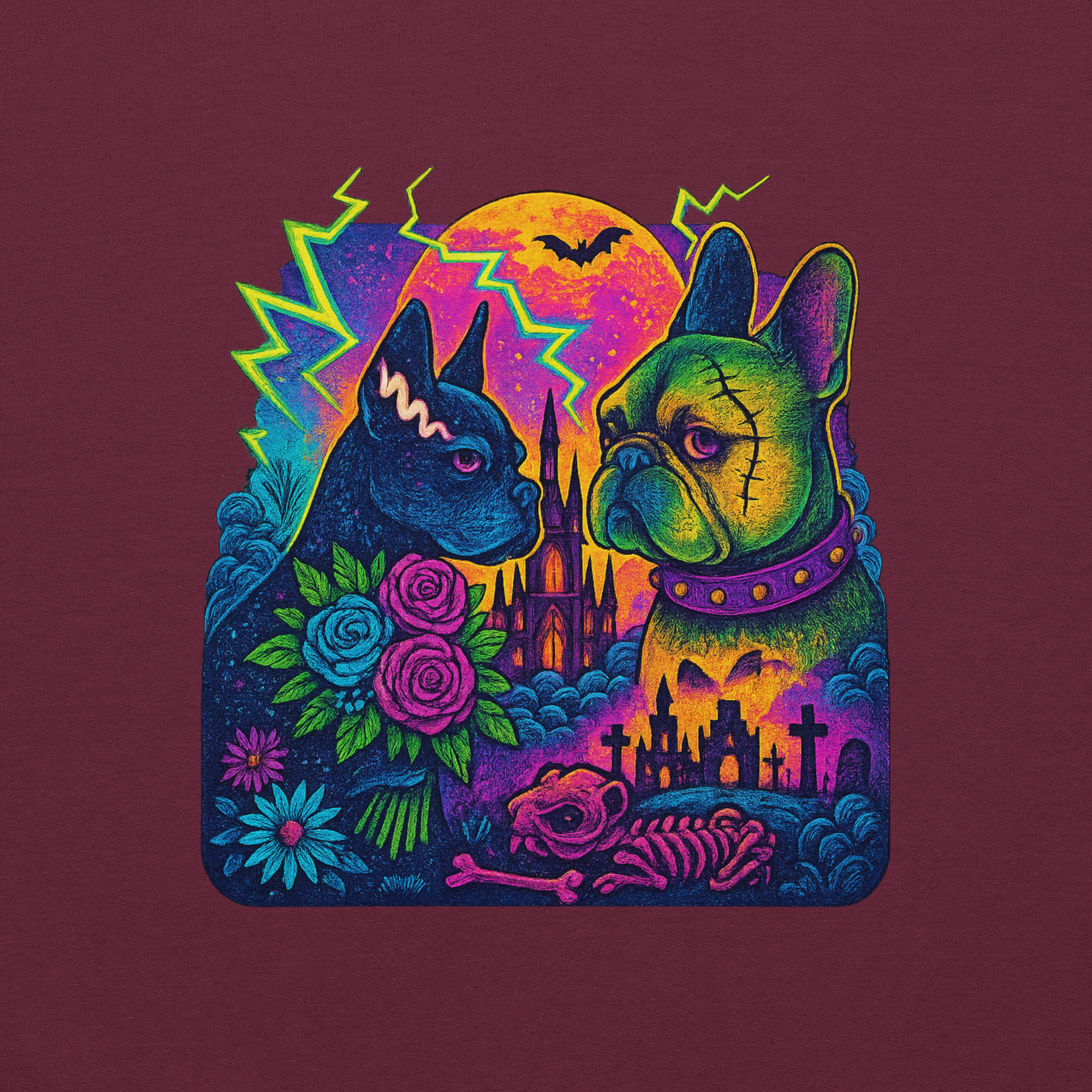 Sweatshirt - Frenchie Frankenstein