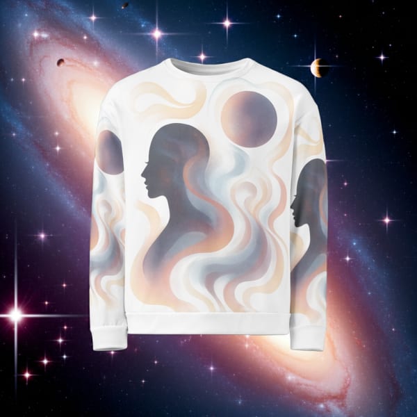 Galaxy all-over-print sweatshirt