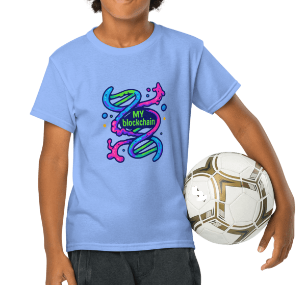 Youth t-shirt My Blockchain
