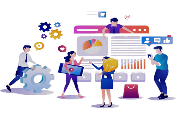 Team Working Illustration
