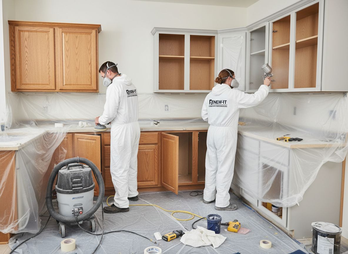 Kitchen Cabinet Refinishing