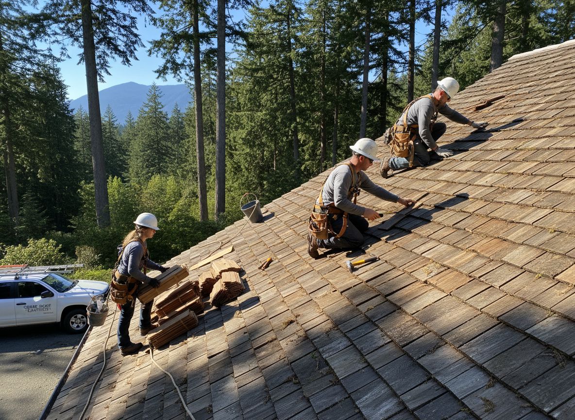 Cedar Shake Roof